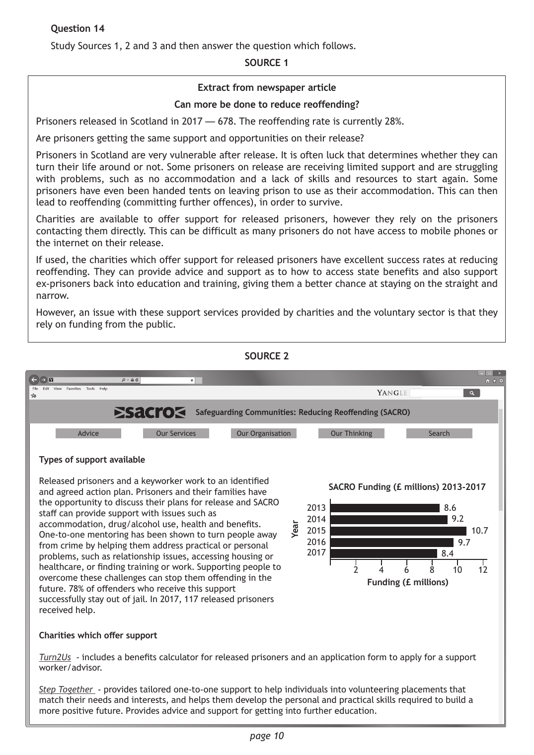Source page 1 for this question