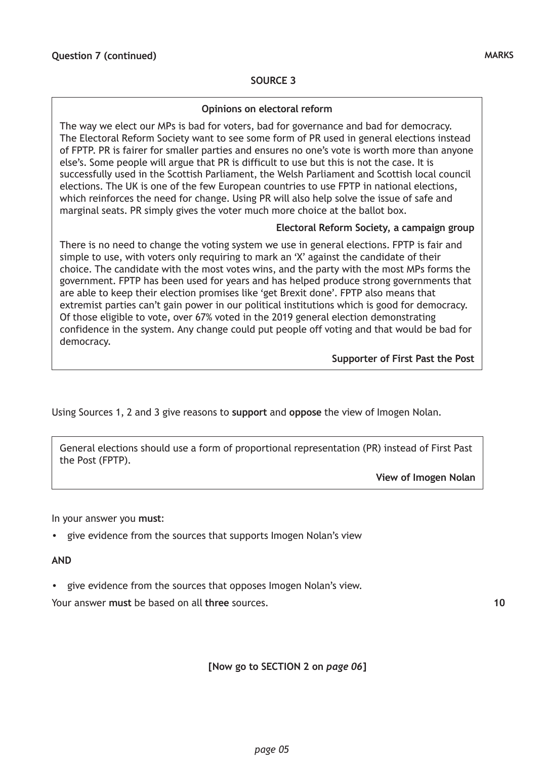 Source page 2 for this question