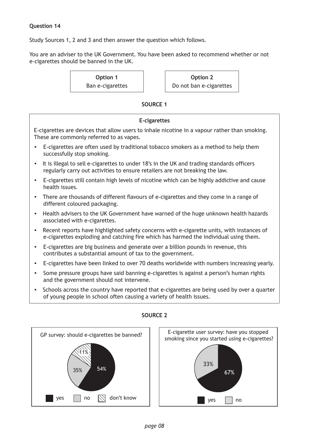 Source page 1 for this question